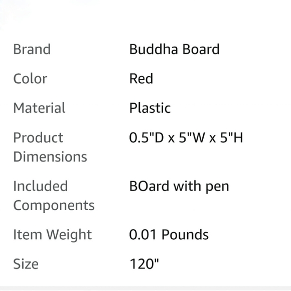 FREE WITH PURCHASE...Buddha board - Picture 9 of 15